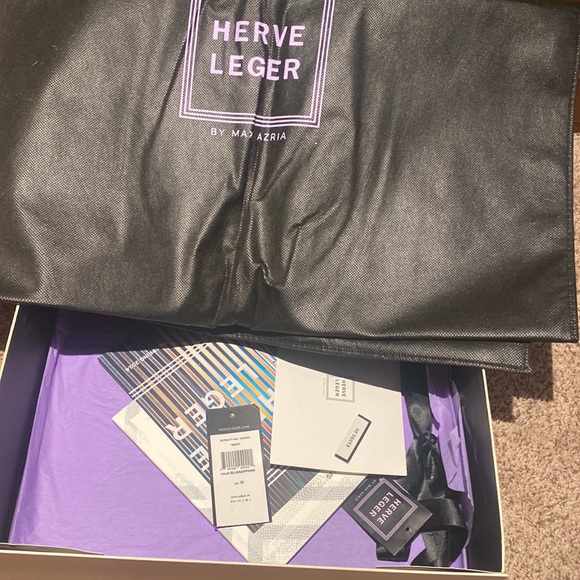 Herve Leger vintage bondage dress - Picture 8 of 8